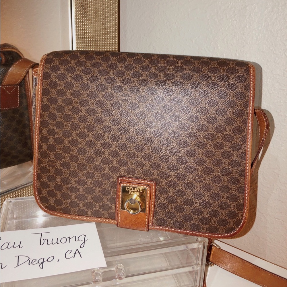 ❌Sold❌ Authentic Macadam Monogram Celine Bag